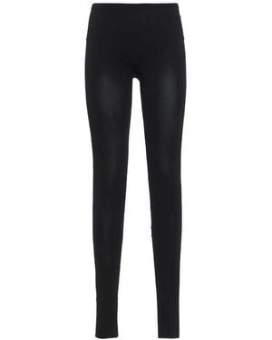 Valentino Seamless Stretch Leggings - Black