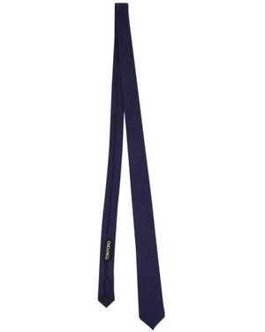 Tom Ford Satin Tie - Blue