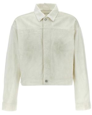 Entire studios Gem Shirt Jacket - White