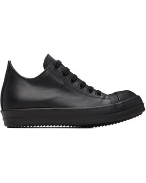 Rick Owens Low-Top Casual Trainers - Black