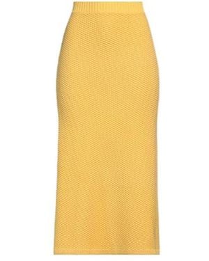 Chloé A Wrap Dress - Yellow