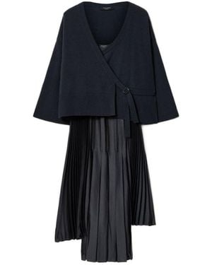 AllSaints Lucille 2-In-1 Midi Dress - Blue