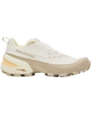 MM6 MAISON MARGIELA X SALOMON Logo-Print Slip-On Trainers - White