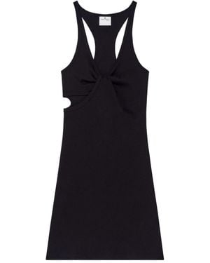 Courreges Courrèges Twist 90's Cut-Out Detailed Mini Dress - Black