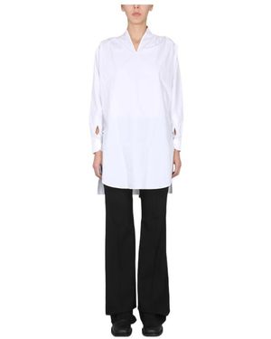 Raf Simons Classic Tailored Shirt Top - White