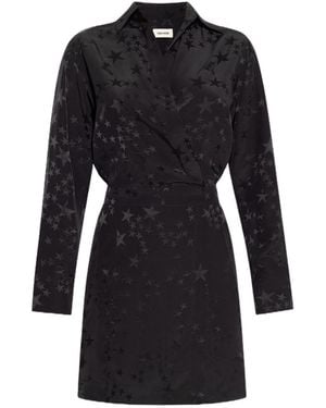 Zadig & Voltaire Long-Sleeved Dress - Black