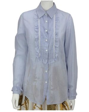 RED Valentino Logo Shirt - Blue