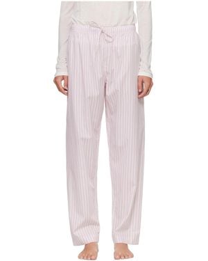 Tekla Striped Pyjama Trousers - Pink