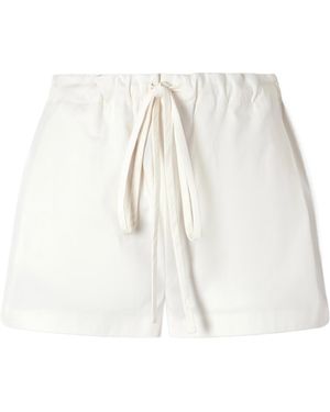 KHAITE Robbie Shorts - White
