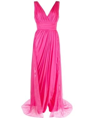 Alberta Ferretti Sleeveless Dress - Pink