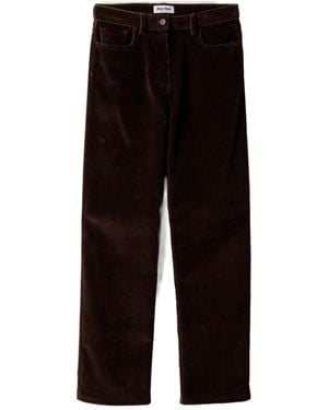 Miu Miu Corduroy Pants - Black