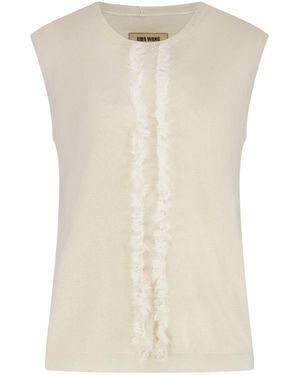 Uma Wang Sleeveless Jumper - Natural