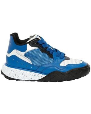 McQueen Court Low-Top Trainers - Blue