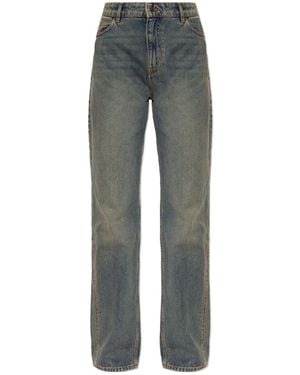 Zadig & Voltaire Ete Straight-Leg Jeans - Grey