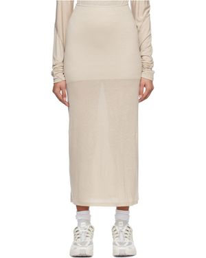 Post Archive Faction PAF Sewing A Medium-Length Midi Skirt - Natural