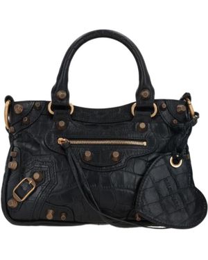 Balenciaga Neo Cagole S Shoulder Bag - Black