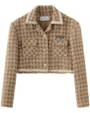Marissa Chiara Long-Sleeved Casual Jacket - Natural