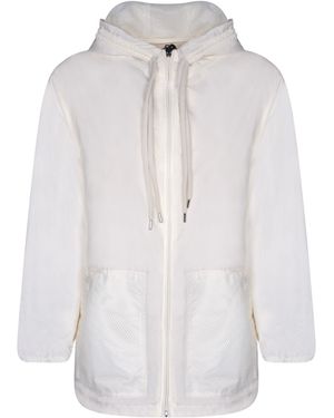 Moncler Etiache Zip-Up Jacket - White