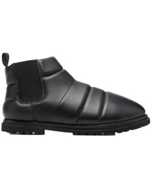 Nanushka Padded Slip-On Ankle Boots - Black