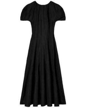 Tory Burch Balloon Sleeve Dress - Black