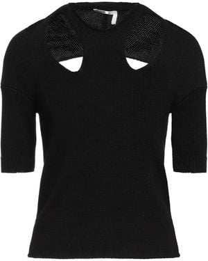 Chloé Crewneck Knit Top - Black