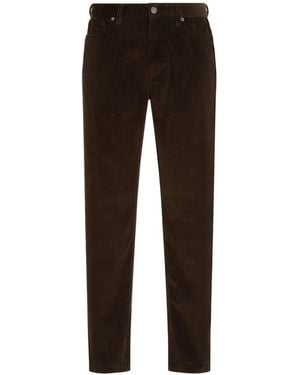 ZEGNA Corduroy Jeans - Brown