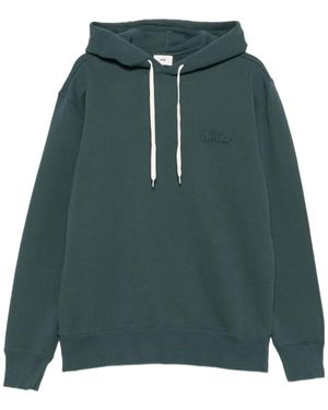 Autry Tonal Logo Hoodie - Green