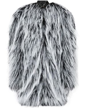 Sportmax Adesso Faux Fur Coat - Grey