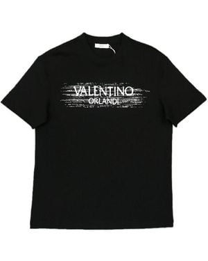 Valentino Short-Sleeved T-Shirt - Black