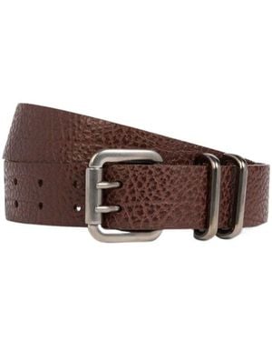 Brunello Cucinelli Buckle Belt - Brown