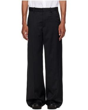 HELIOT EMIL Diapason Tailored Trousers - Black