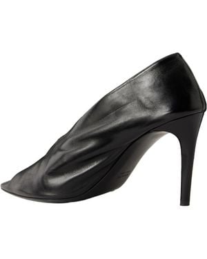 KHAITE Shiny High Heels - Brown