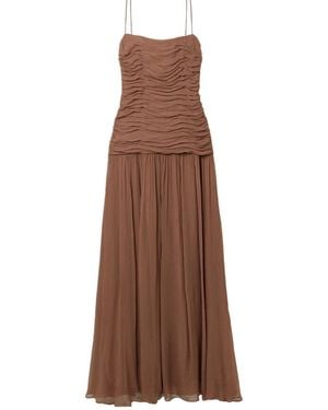 STAUD Lightweight Dress - Brown