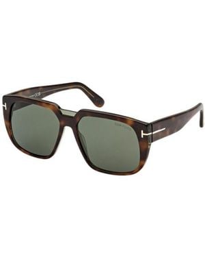 Tom Ford Eyewear Square Frame Sunglasses - Green