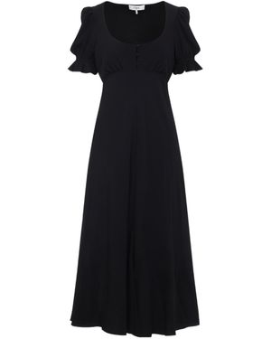 Chloé Chloé Ruffled Midi Dress - Black