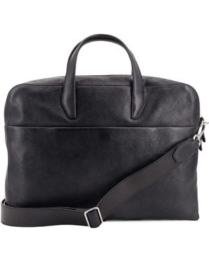 Orciani Zipper Briefcase - Black