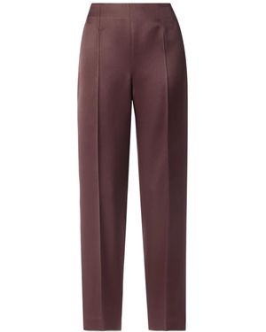 Gabriela Hearst Zipper Tapered Trousers - Purple