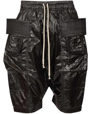 Rick Owens Creatch Cargo Shorts - Black