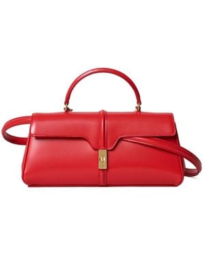 Celine Le 16 Shoulder Bag - Red