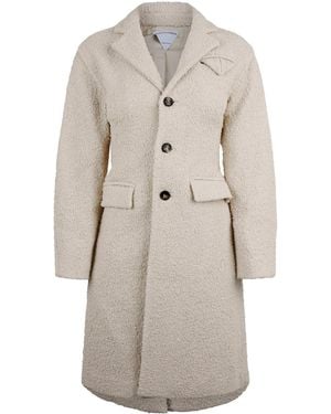 Bottega Veneta Simple Coat - Gray