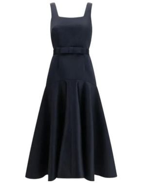 P.A.R.O.S.H. Satin Dress - Blue