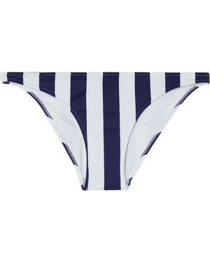 Melissa Odabash Ponza Striped Bikini Briefs - Blue