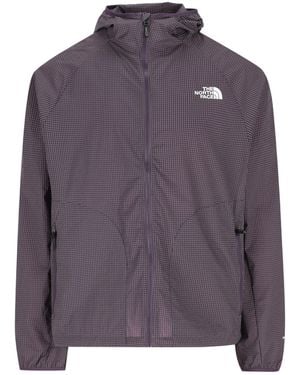The North Face Nse Windbreaker Hooded Jacket - Purple