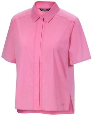 Arc'teryx Olia Shirt Ss - Pink