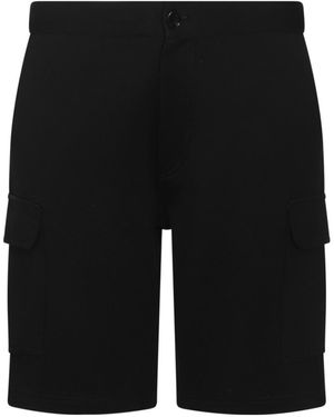 Brunello Cucinelli Pocket Detailed Cargo Shorts - Black