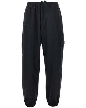 Stone Island Ghost Cuffed Trousers - Black