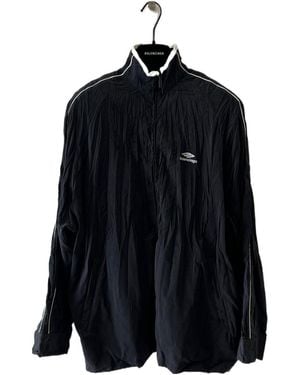 Balenciaga 3B Sports Icon Embroidered Jacket - Black
