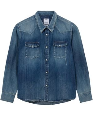 Visvim Long Sleeve Shirt - Blue