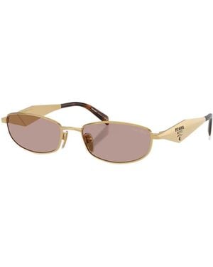 Prada Full-Rim Sunglasses - White