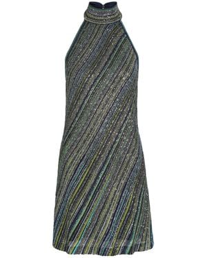 Missoni Striped Sequin Dress - Gray